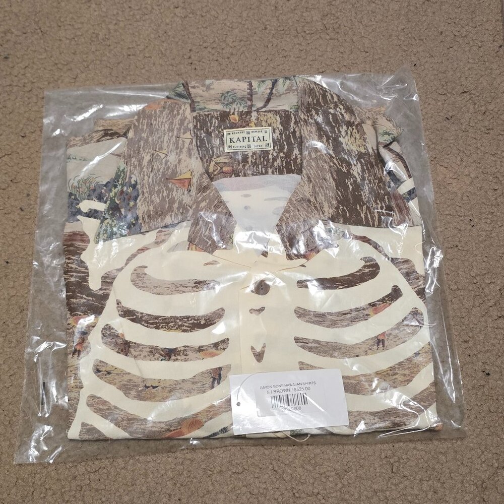 Kapital Hawaiian Bone Shirt - Picture 5 of 8